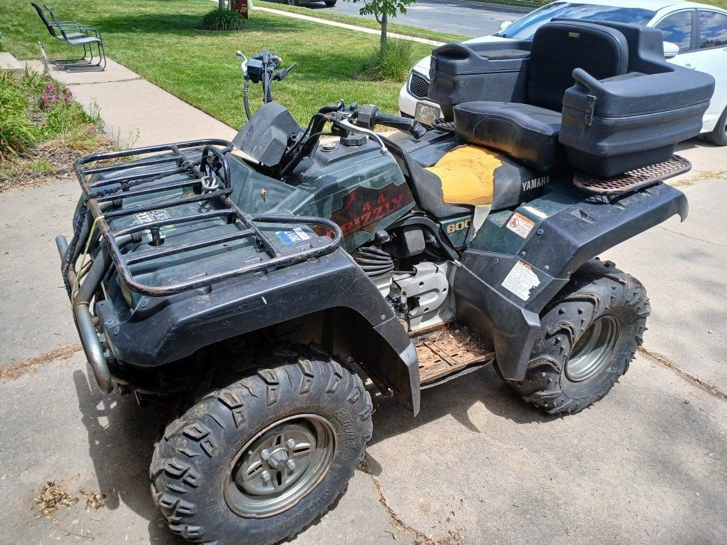 1998 Yamaha grizzly 600cc 4x4