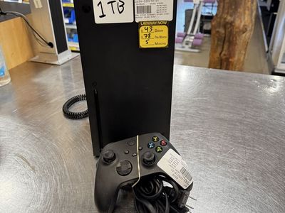 Microsoft Xbox Series X 1TB Console - Black with Controller & Cables