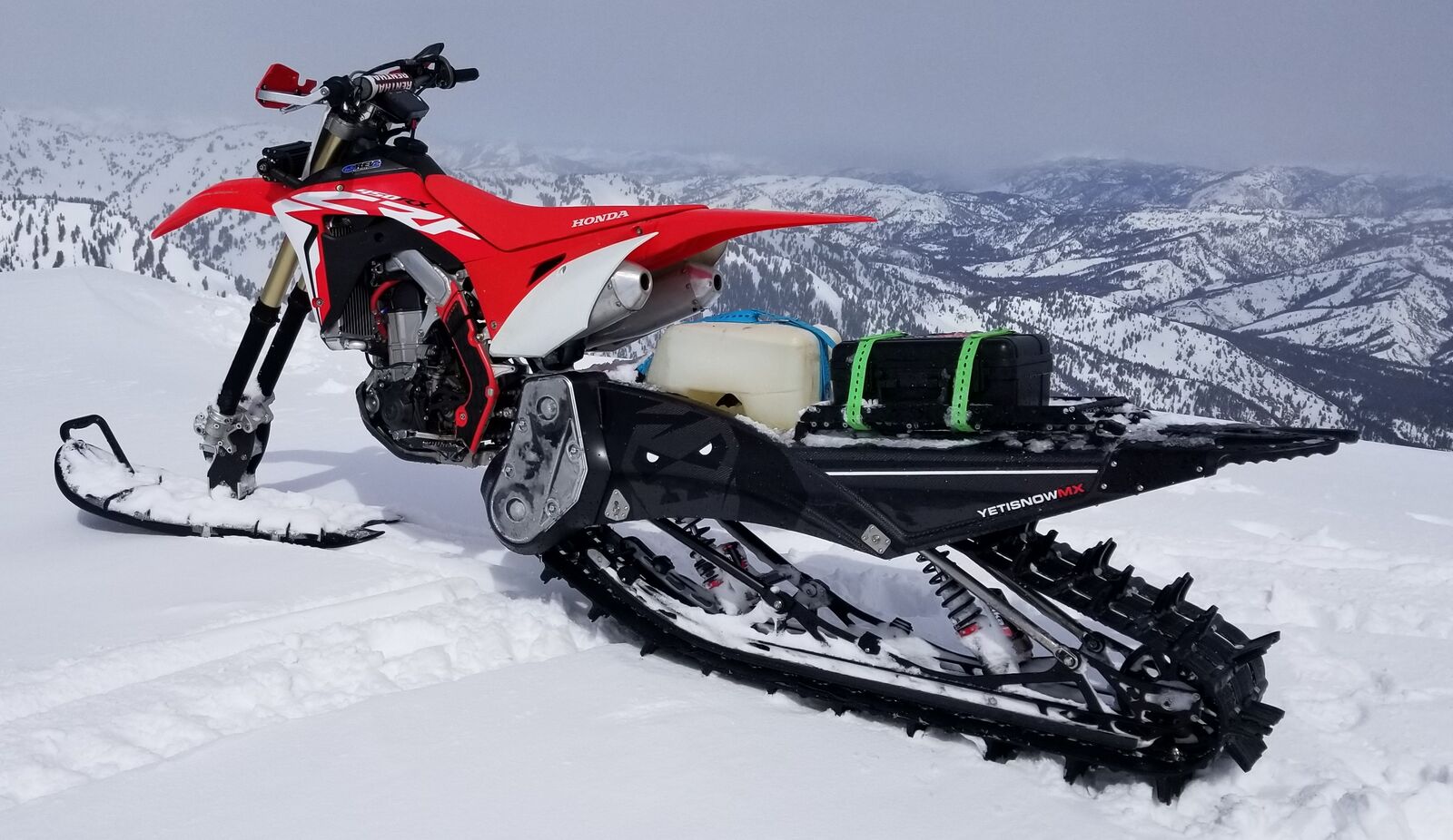 Honda CRF450RX. Yeti 129 MX Carbon Fiber & Titanium.