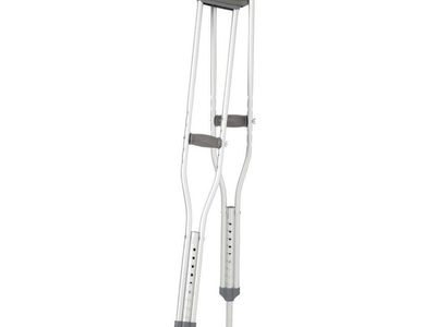 Breg Aluminum Push Button Crutches