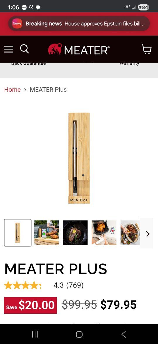 perfect gift for dad meater plus wireless meat pro