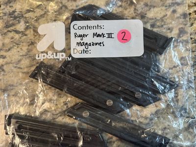 Ruger Mark III .22 mags