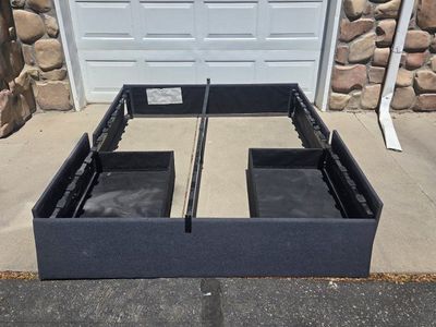 Queen Bed Frame with Slats