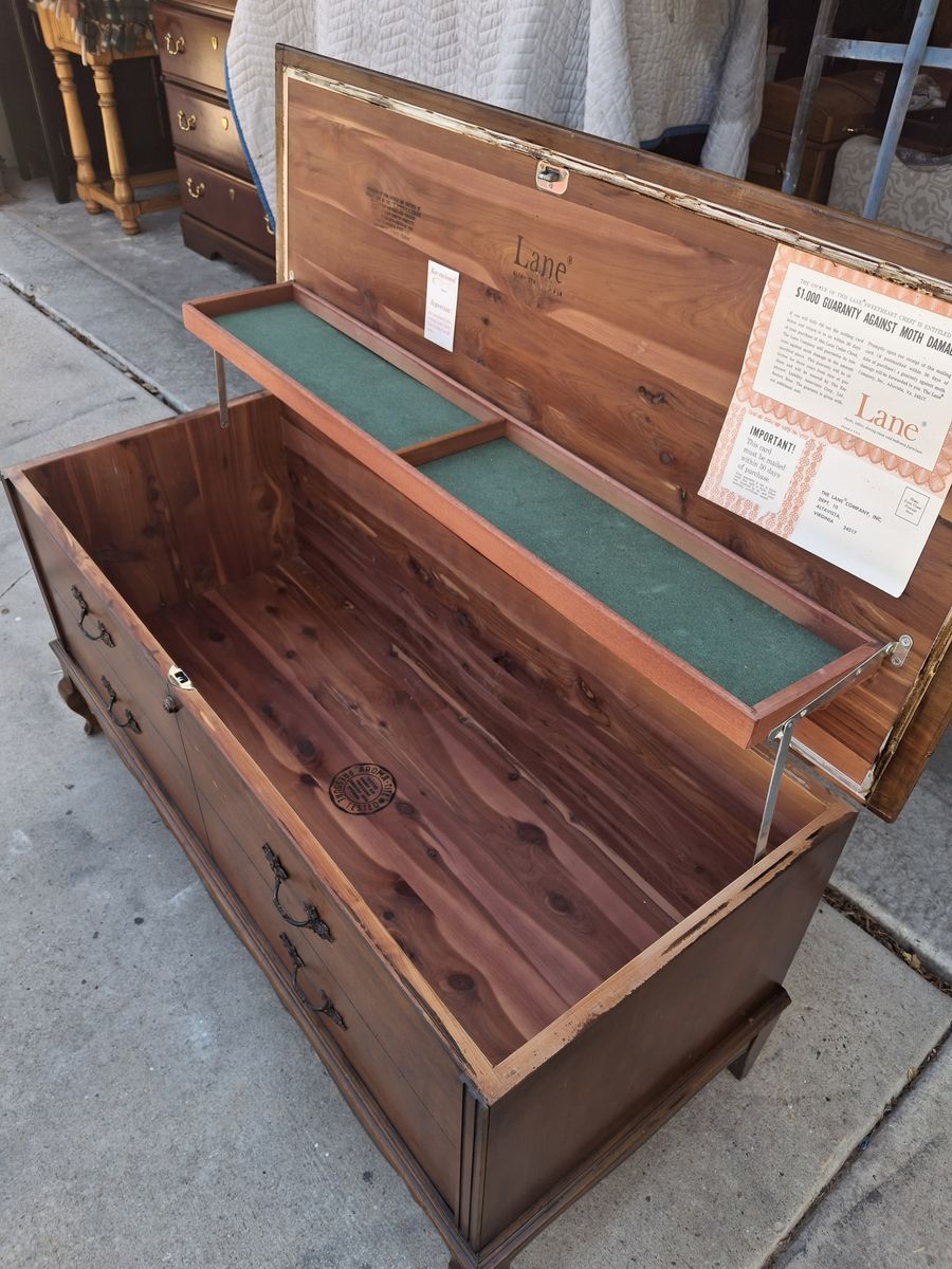 original 1950 large cedar hope chest