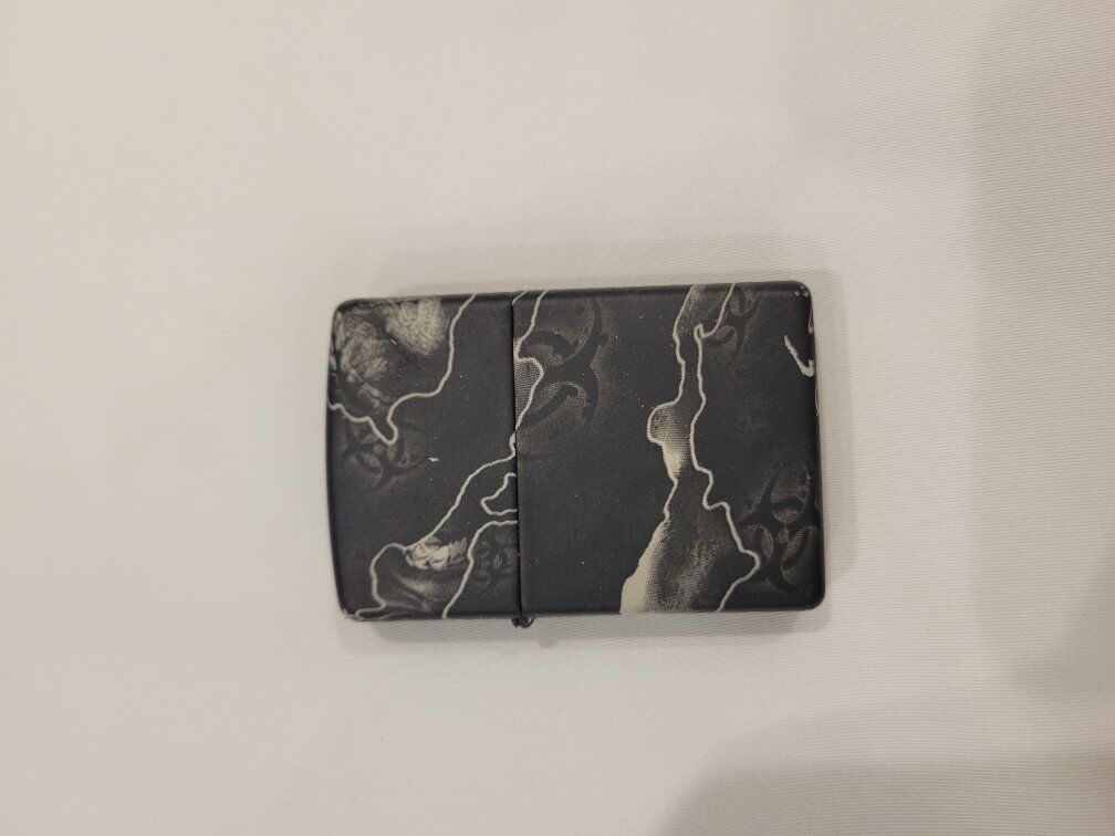Zippo lighter zombie outbreak design