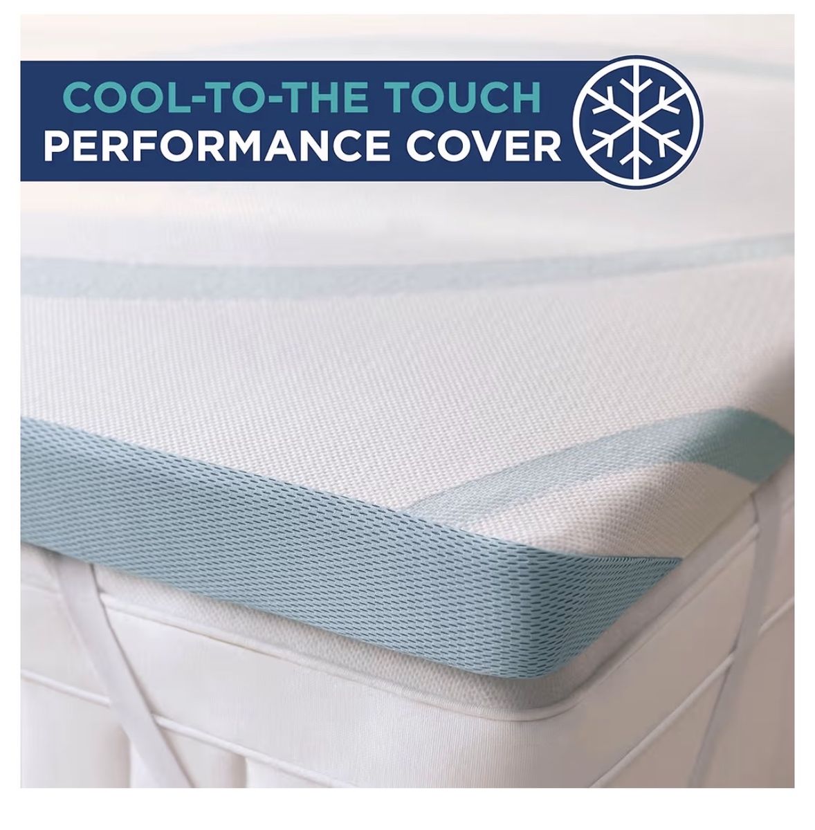 King size Tempur-pedic adapt topper+cooling