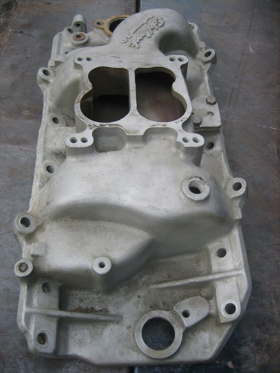 EDELBROCK PERFORMER 2.0 FOR SBC, as is, no returns