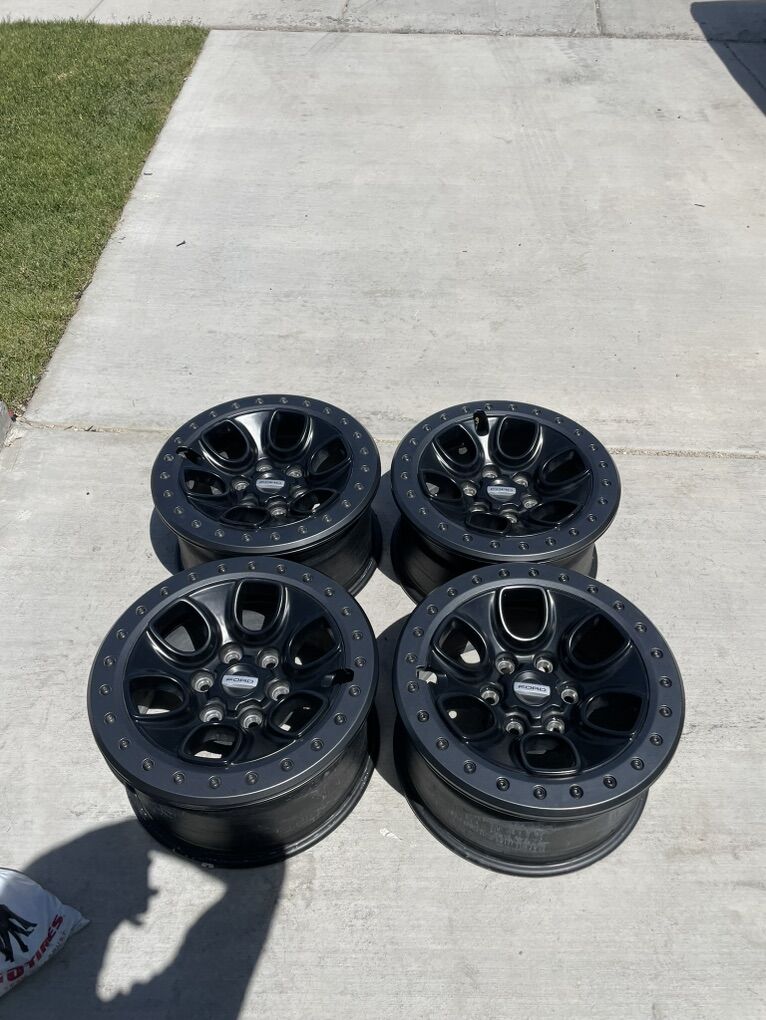 Ford F150 Raptor Bead Lock Rims 17” like new