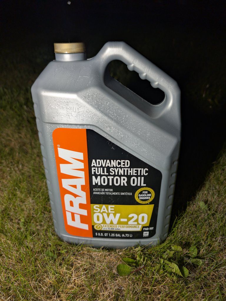 5qt Full Synthetic 0w-20 Advanced Synthetic
