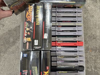 SNES Games - Please Read Description