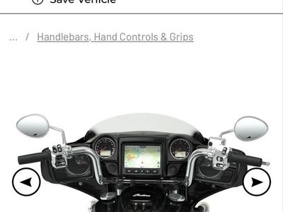 Indian chieftain mid rise handle bars