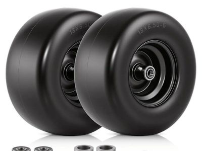 Flat Free Lawm Mower Wheels