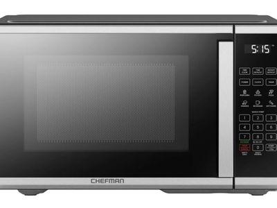 Chefman Countertop 1.1 Cu. Ft. Digital Stainless Microwave Oven