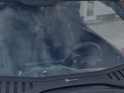 maverik R Bentmetal windshield