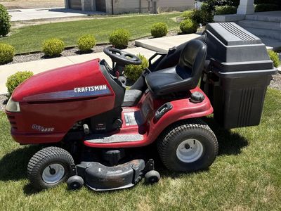 Craftsman DYT 4000 riding lawn mower