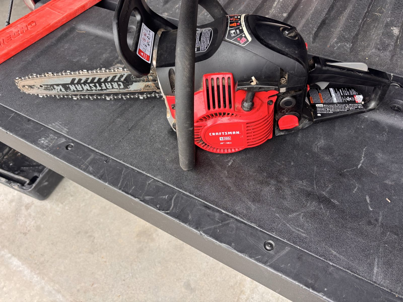 Nice, good working craftsman s205 chainsaw