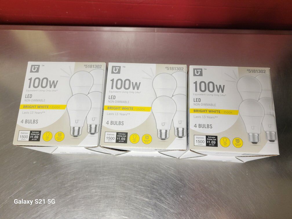 LED Light Bulbs 100W
