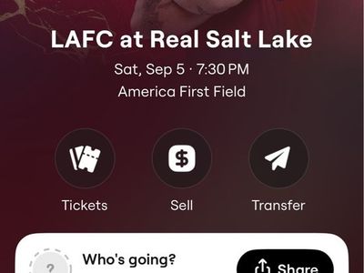 LAFC at Real Salt Lake- 9/5 lower northwest corner