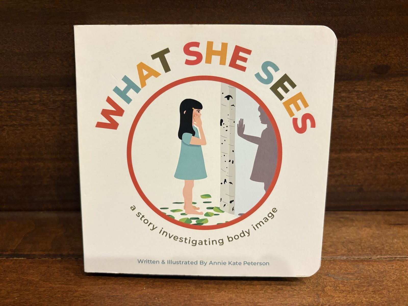 New Board Book What She Sees about self image