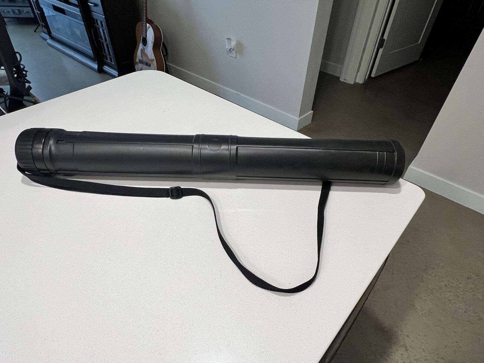 Plastic Telescopic Art Tube 3-1/2” diameter; 28” to 48” long+