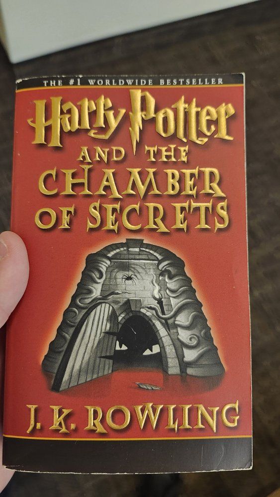 Harry Potter and the Chamber of Secrets by J.K. Rowling Paperback Book