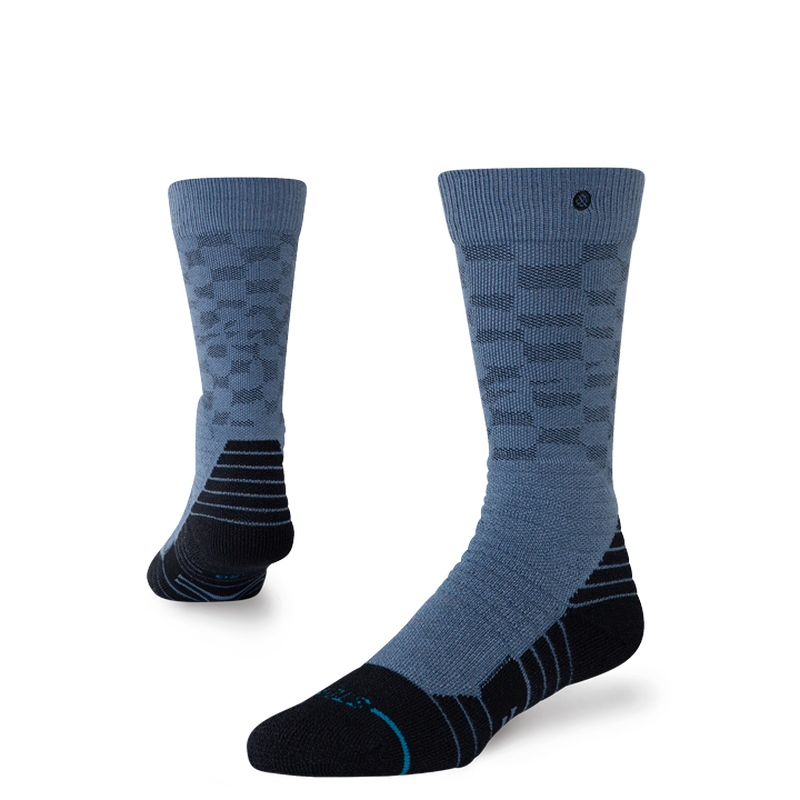 STANCE Kids Check Me Out Mid Poly Sock - Sea Blue
