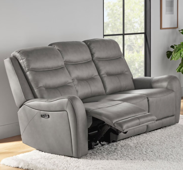 New! 3 total. Member's Mark Cooper Power Reclining Leather Sofa x2 and Chair x1
