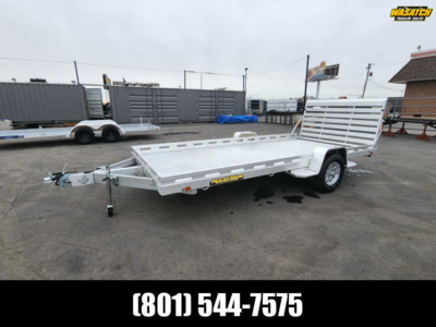 NEW MODEL: 2026 Aluma 8015 TG 4K (7X15) Utility Trailer