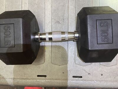 50LB DUMBBELL