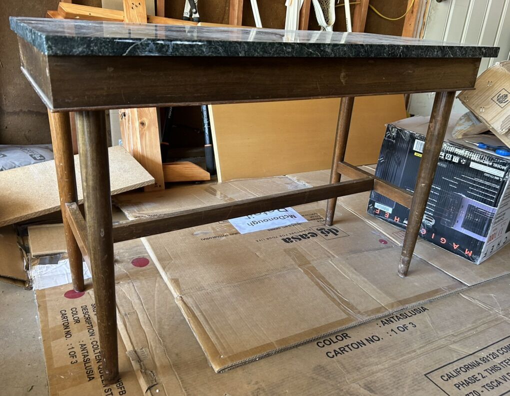 Marble Table Top + base