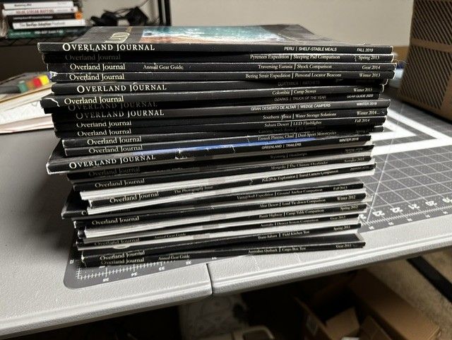 Overland Journal 31 back issues