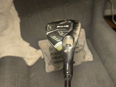 Ping G430 4H Hybrid Golf Club - 22° Mitsubishi Chemical Kai'li Hy 80S Stiff Shaft