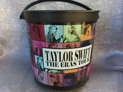 Taylor Swift The Eras Tour Commemorative Popcorn Bucket - Official Concert Merchandise