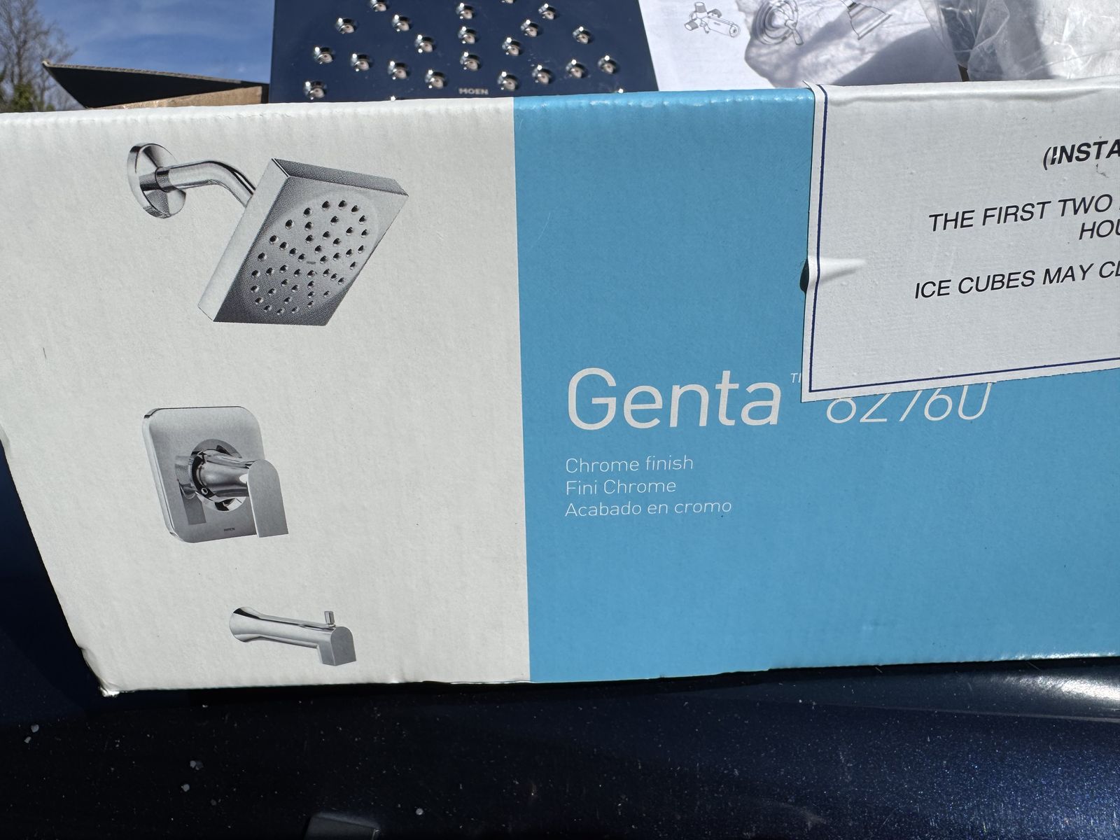 New In Box MOEN Genta Tub And Shower