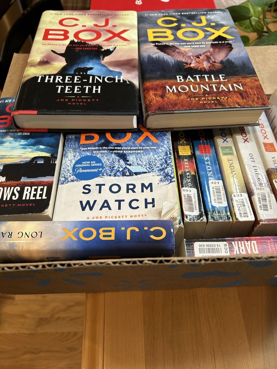 C.J. Box Books (Joe Pickett Series), (The Cody Hoyt/Dewell Novels, and Stand-Alone Novels).