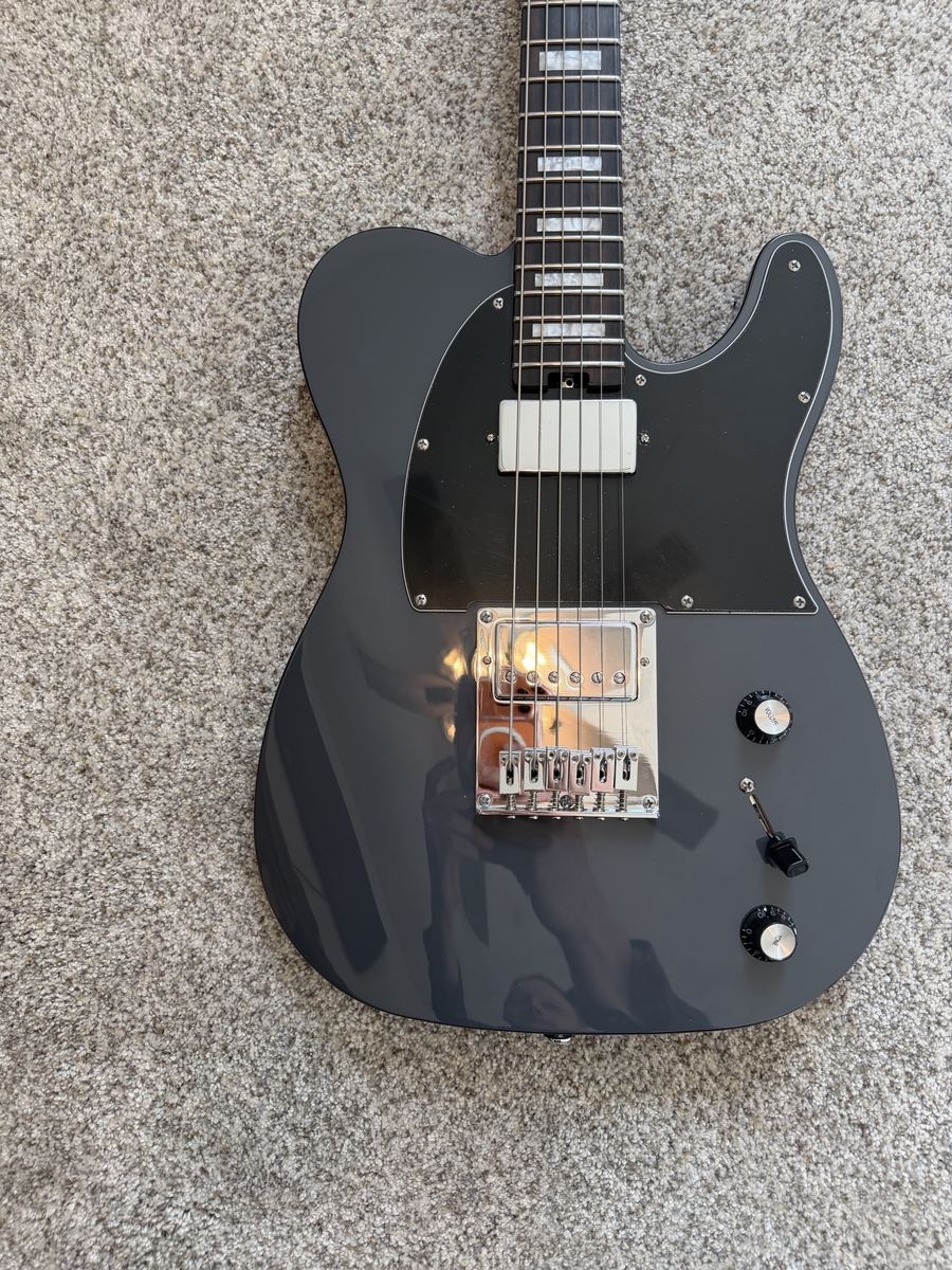 Schecter Baritone PT EX Dorian Gray guitar