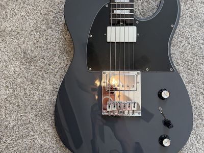 Schecter Baritone PT EX Dorian Gray guitar