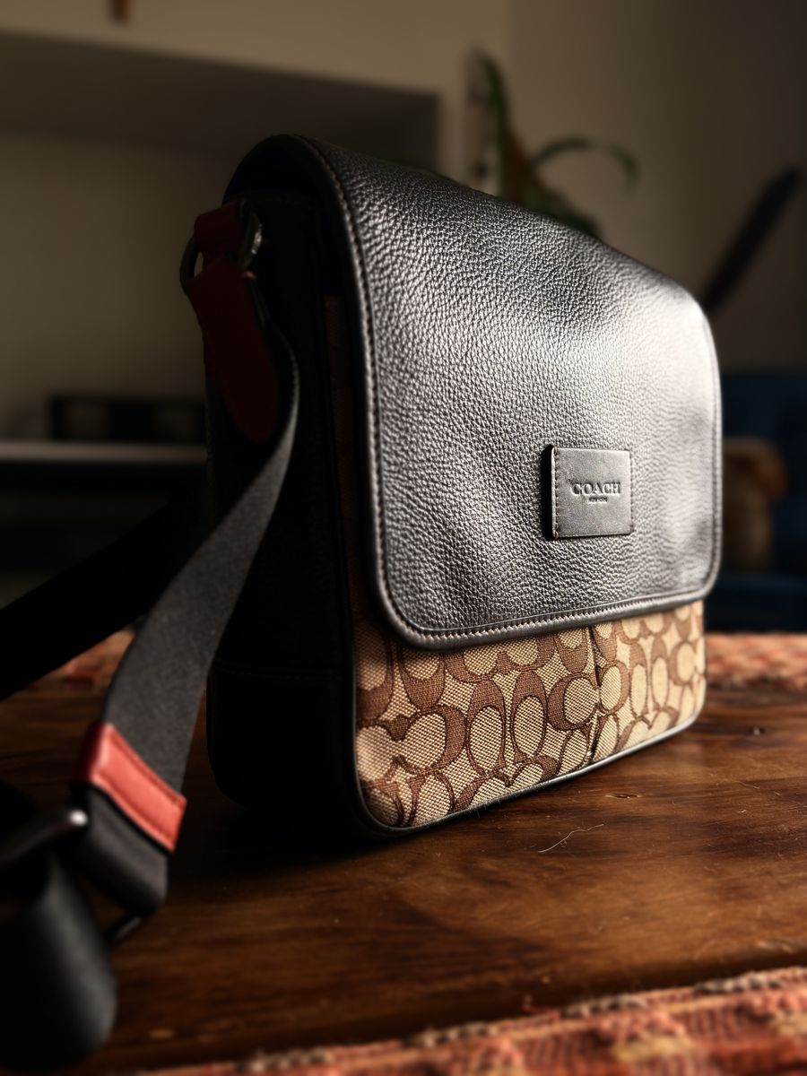 Coach Sprint Map Bag 25 in Signature Jacquard