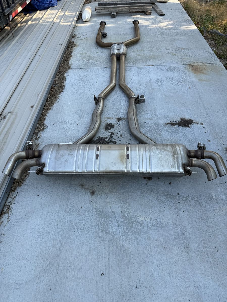 2023 BMW XM5 Full Exhaust w Sound dampeners 
