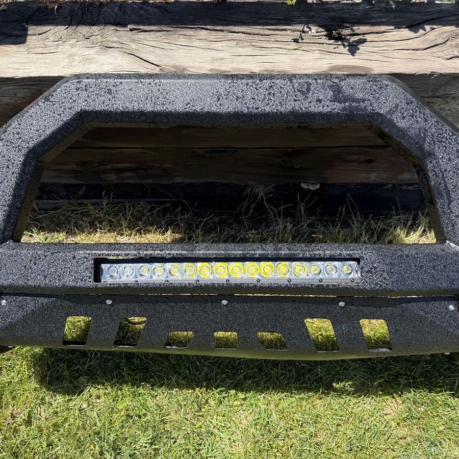 Front bumper guard w/LED