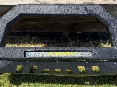 Front bumper guard w/LED