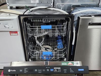 GE Profile Stainless Steel Built-in Dishwasher with Top Controls