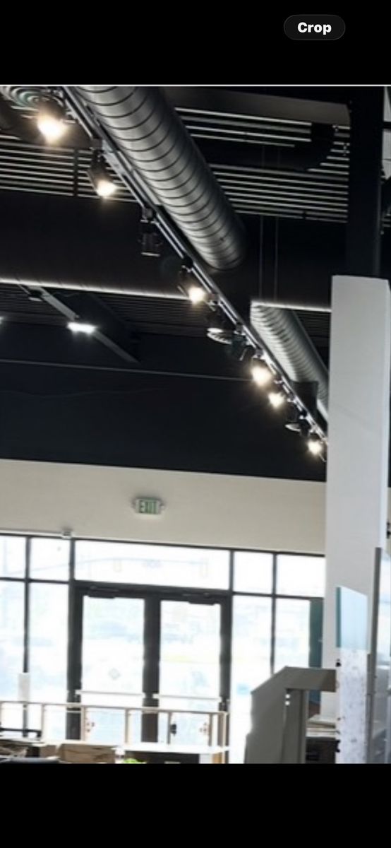 Complete Commercial Track Lighting System - Nora Rails, 250 Heads, Power & Mounting Hardware