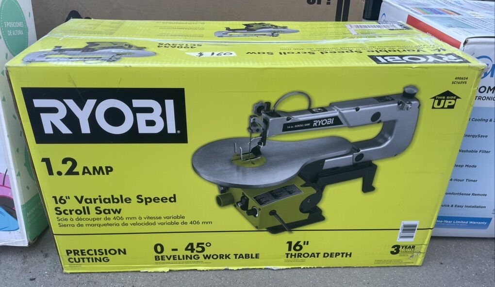 New 1.2 Amp Corded 16 in. Scroll Saw