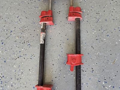 6‑Foot Pipe Clamps – Heavy‑Duty, New/Unused