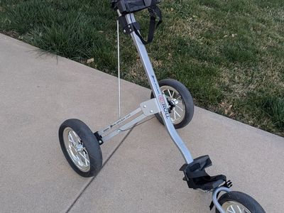 Orlimar EZ Roll 3-Wheel Foldable Golf Push/Pull Cart