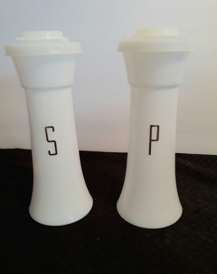 Vintage Tupperware salt and pepper shakers