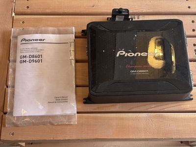 Pioneer Glass D Mono Amplifier