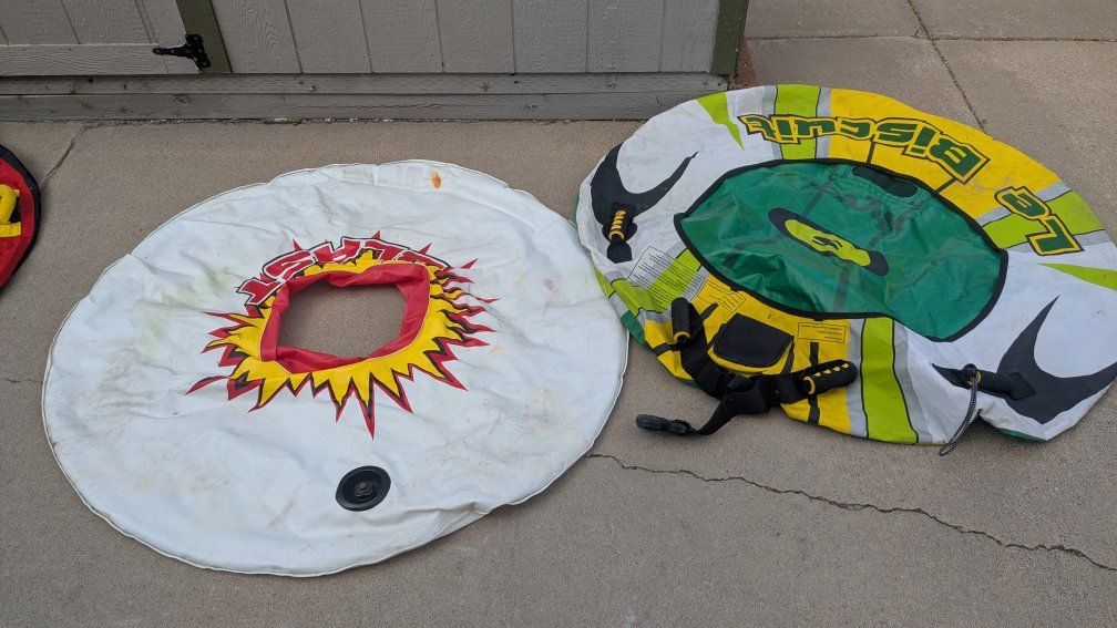 FLOAT TUBE BISCUIT PLUS EXTRA COVER