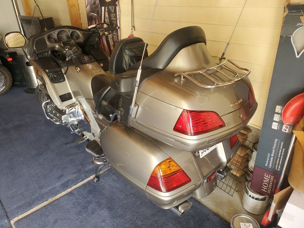 Honda Gold Wing Touring Motorcycle - Silver